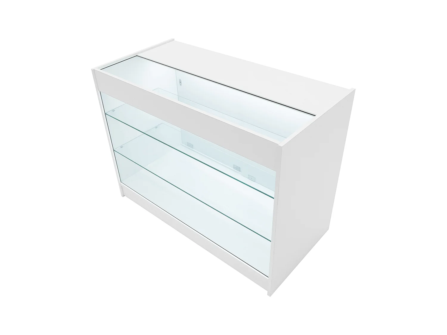 Zestaw oświetlenia sklepowego Aries LED CM60, TB60 i 2 x K1200 – biały