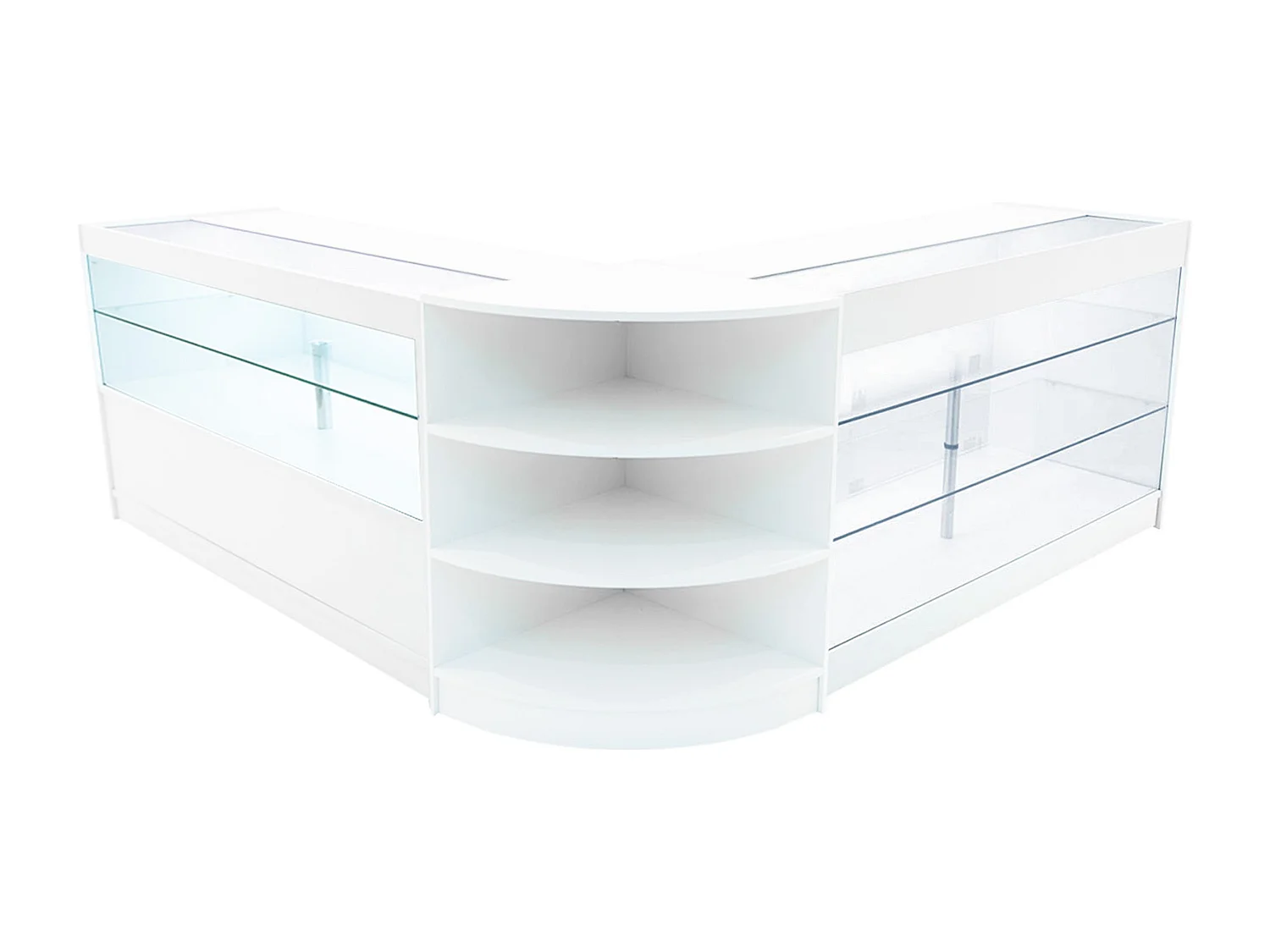 Calliope LED Winkel Toonbank Set K1500, C1500 & LM60 - Wit