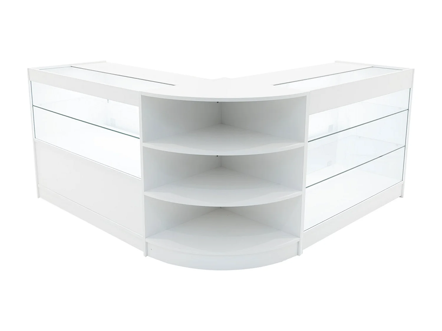 Comptoirs de Vente à LED Ensemble Calliope - Blanc LM60, K1200, C1200