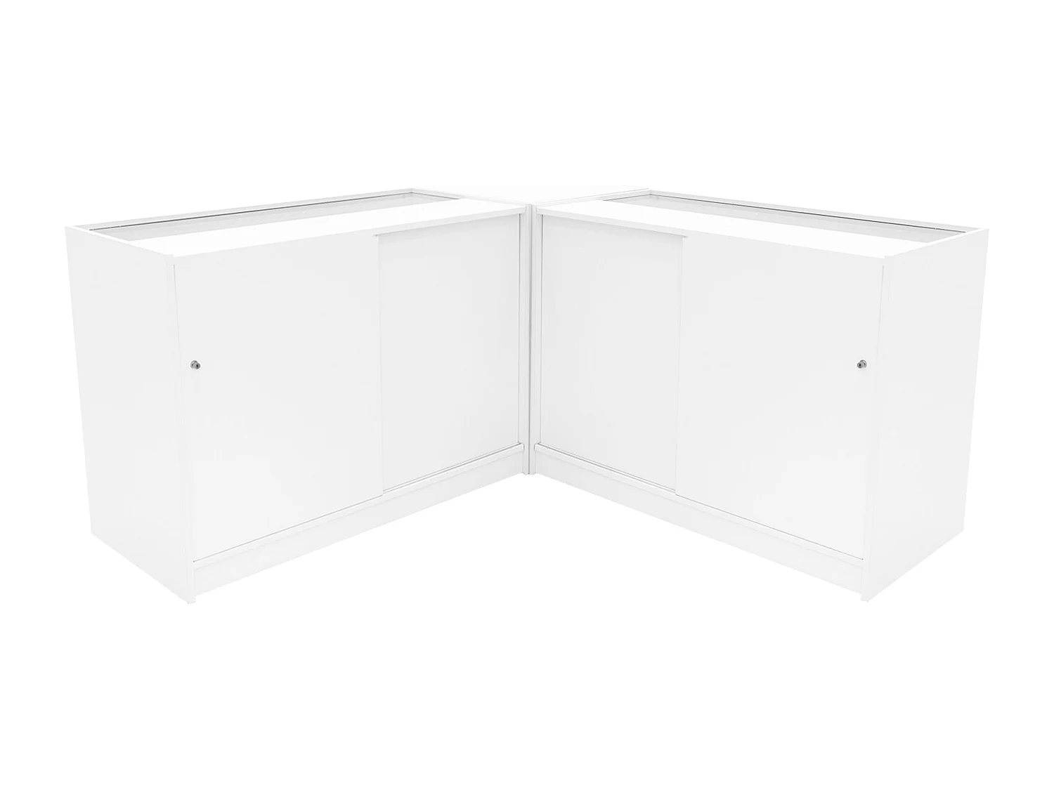 Comptoirs de Vente à LED Ensemble Calliope - Blanc LM60, K1200, C1200