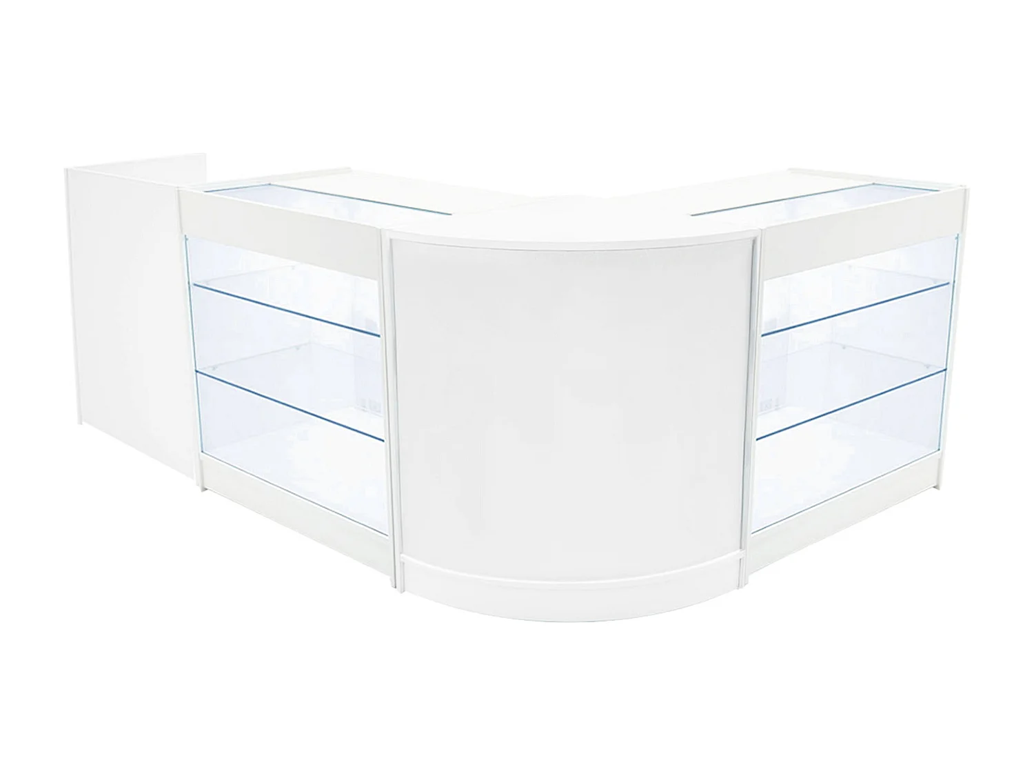 Zestaw oświetlenia sklepowego Aries LED CM60, TB60 i 2 x K900 – biały