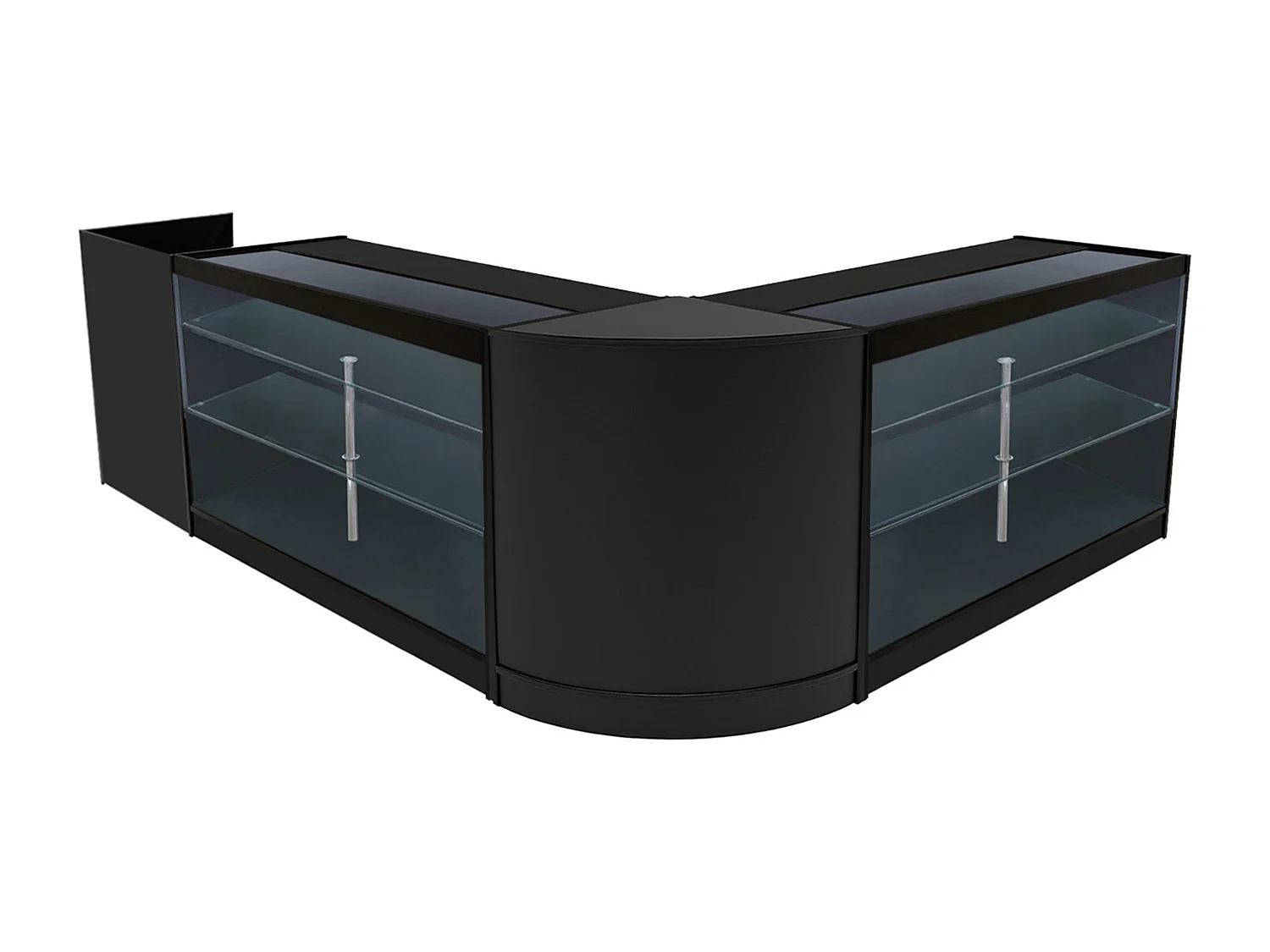 Zestaw oświetlenia sklepowego Aries LED CM60, TB60 i 2 x K1500 – czarny