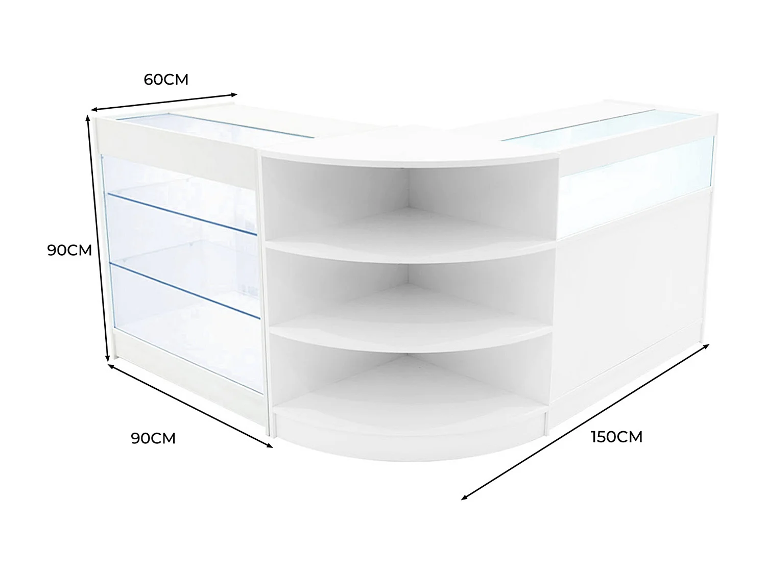 Set Banconi LED Demeter K900, B900 & LM60 - Bianco