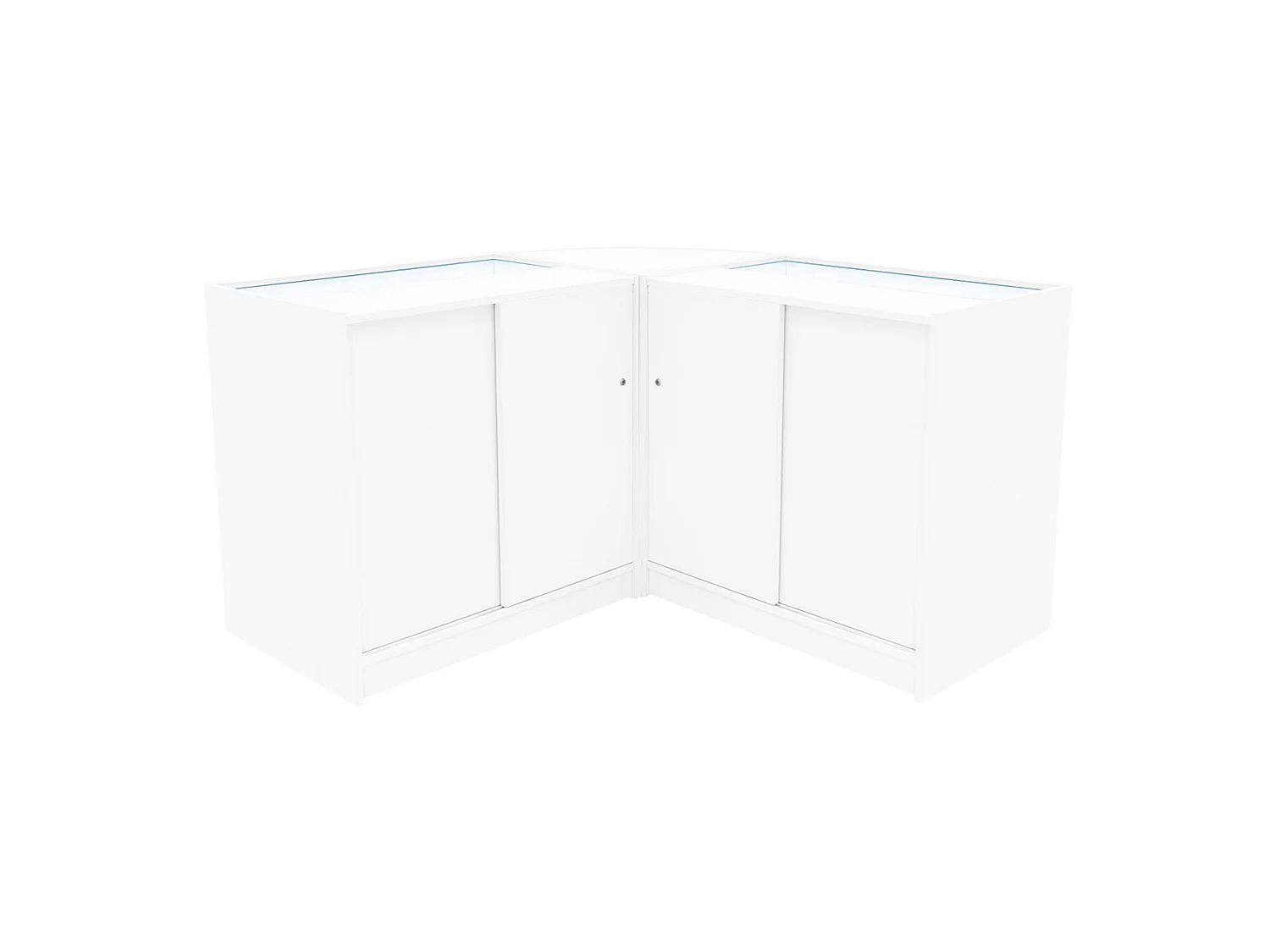 Sada LED pultov Demeter pre predajne K900, B900 a LM60 - biela