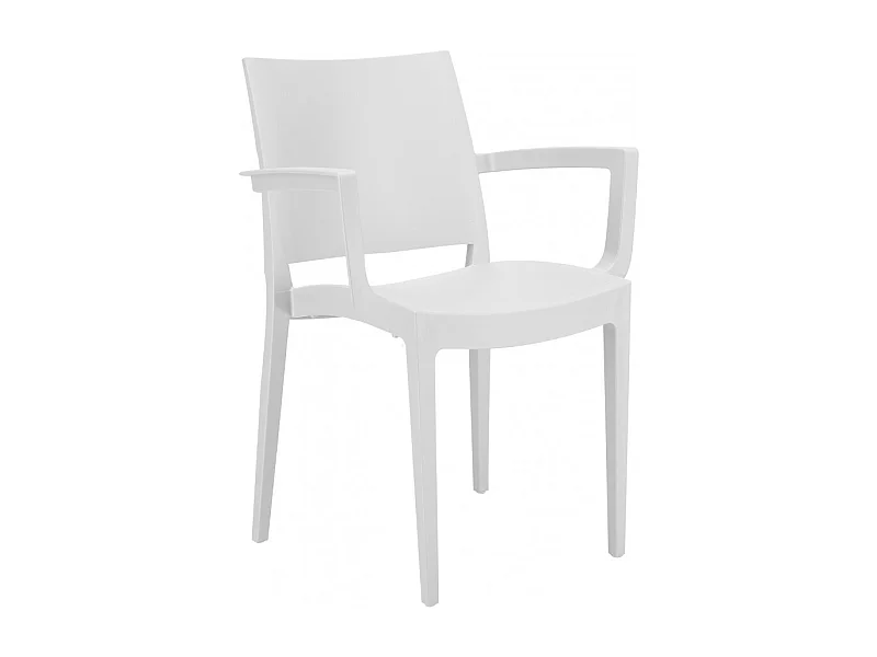 SET 2 POLTRONE polyrattan bar ristorante impilabile