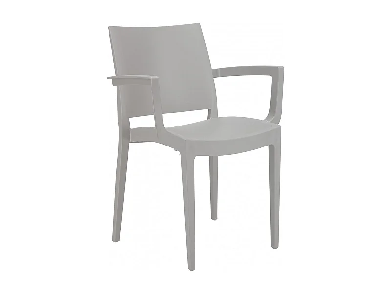 SET 2 POLTRONE polyrattan bar ristorante impilabile