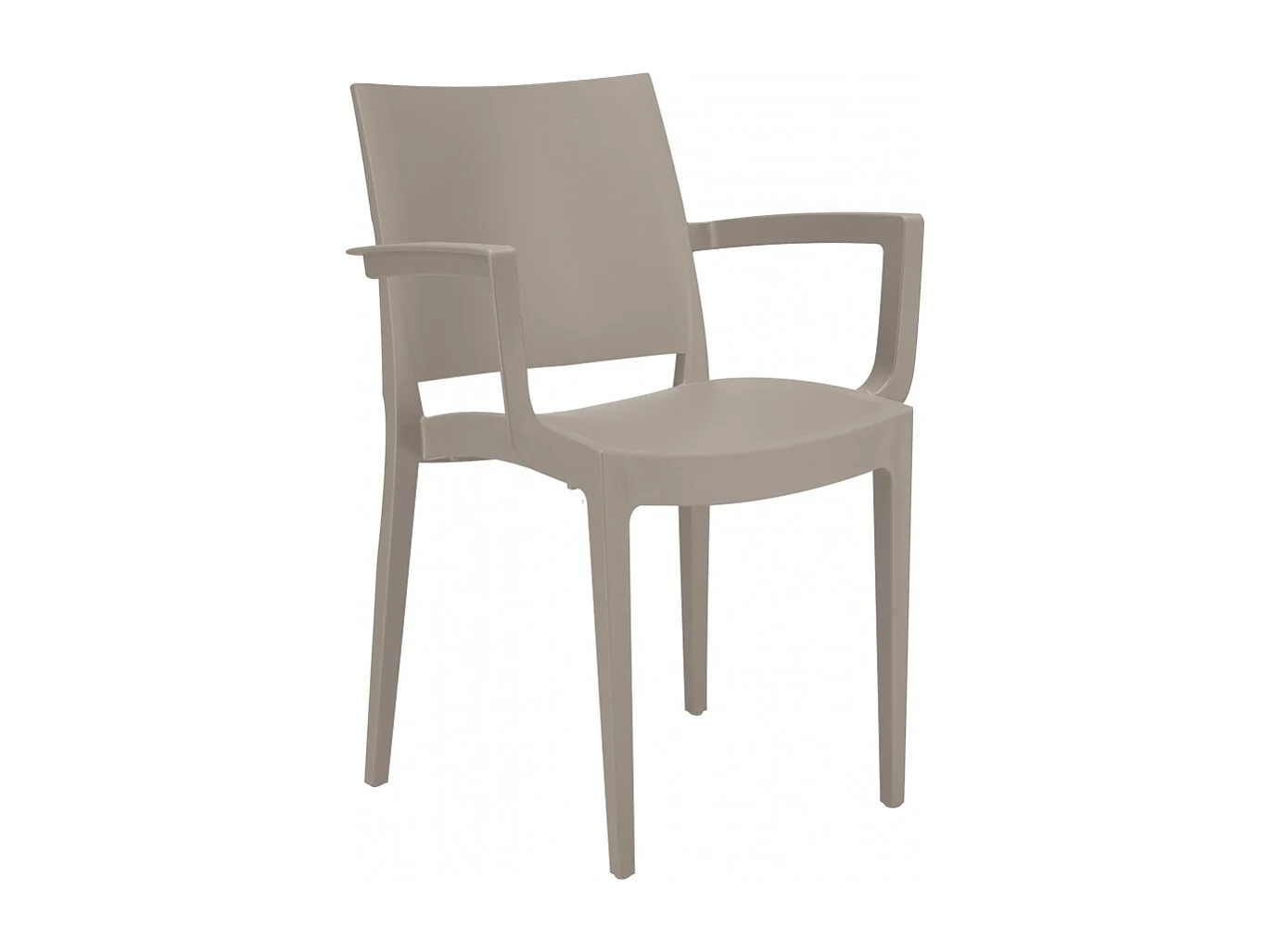 SET 2 POLTRONE polyrattan bar ristorante impilabile