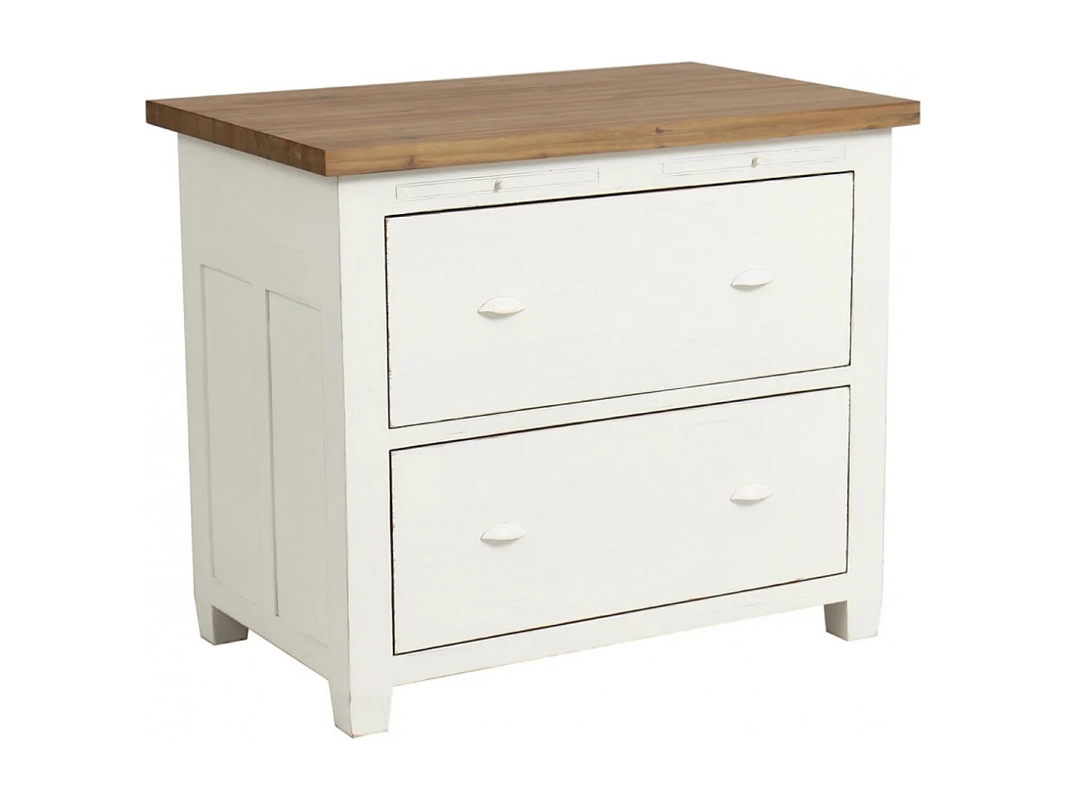 Casserolier Bois Blanc - Brocante Interior's