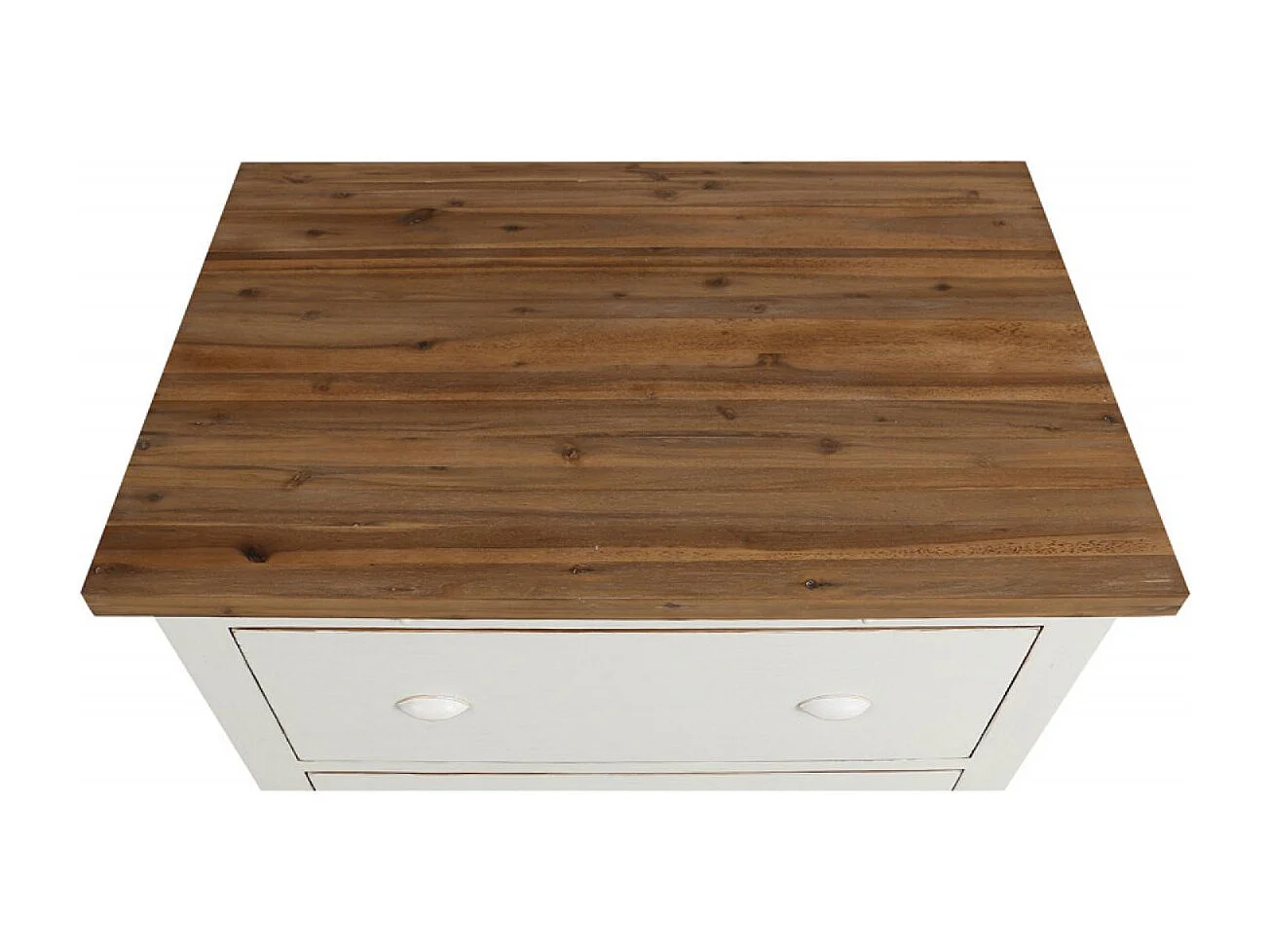 Casserolier Bois Blanc - Brocante Interior's