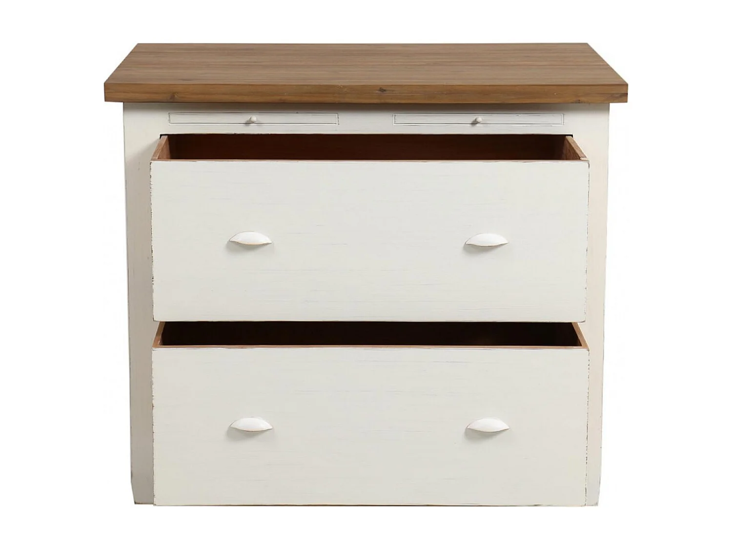 Casserolier Bois Blanc - Brocante Interior's