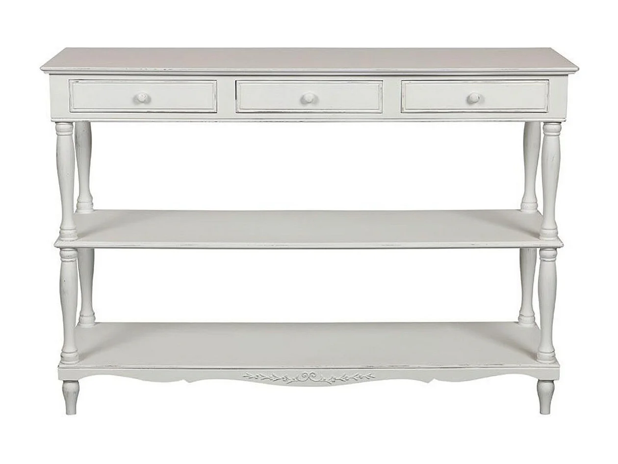 Table drapier MDF Blanc - Romance Interior's