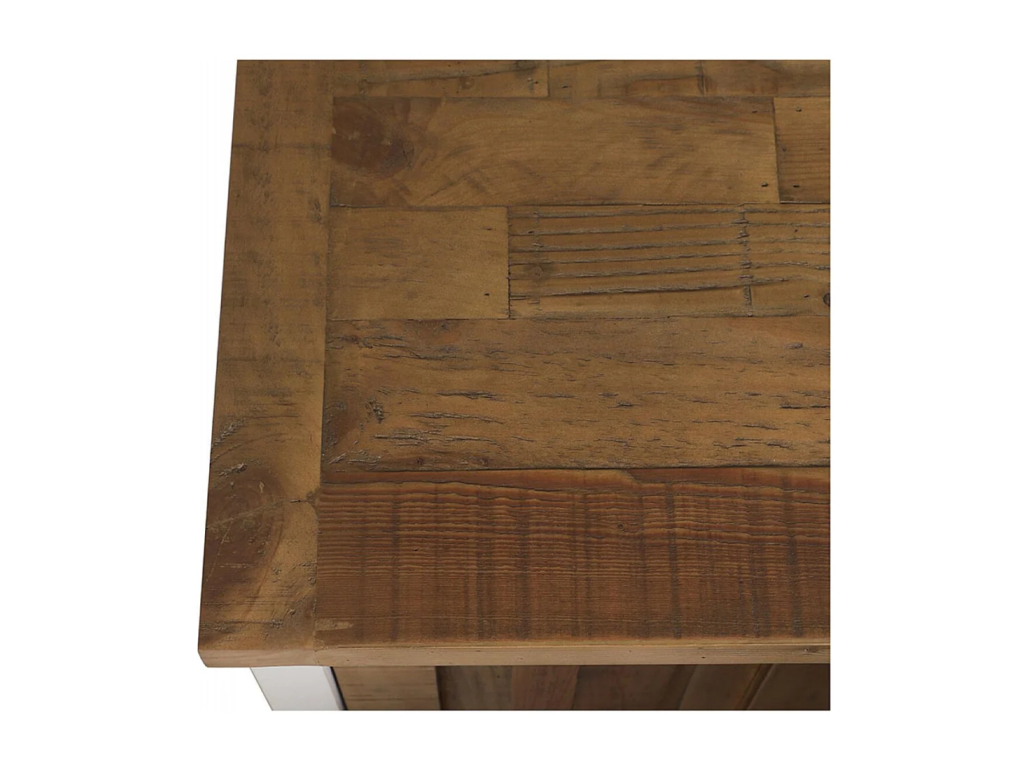 Meuble de cuisine bas d'angle Bois Blanc - Rivages Interior's