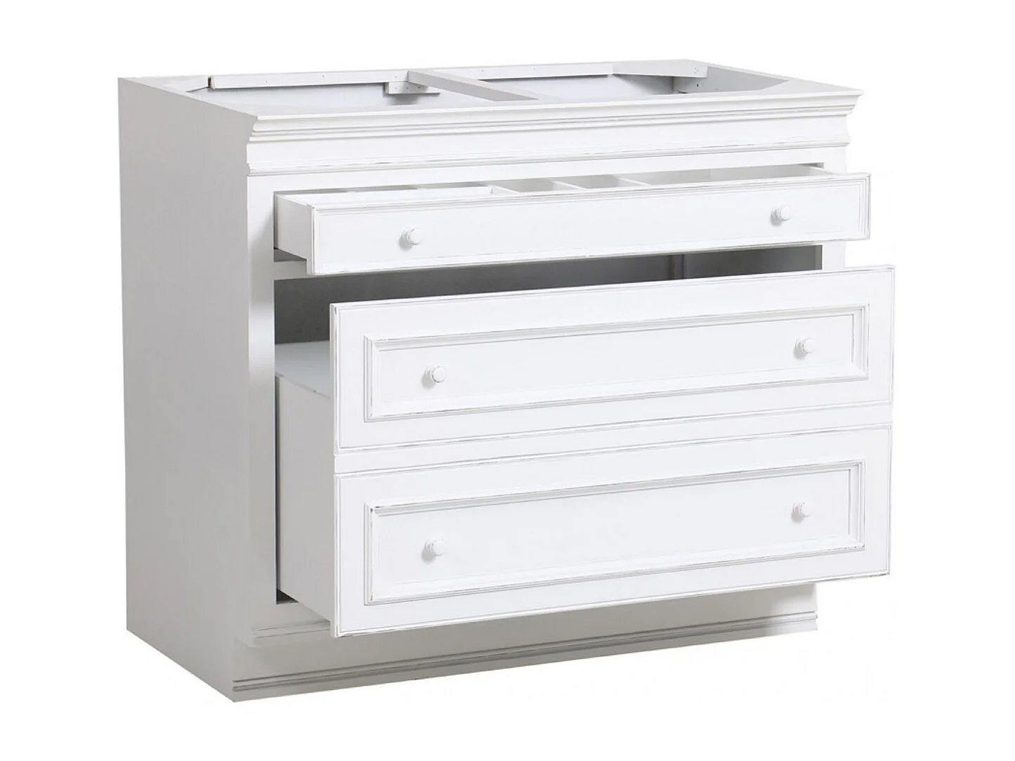 Casserolier MDF Blanc - Harmonie Interior's