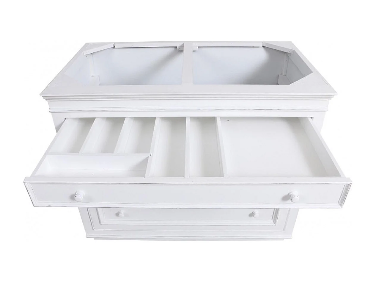 Casserolier MDF Blanc - Harmonie Interior's