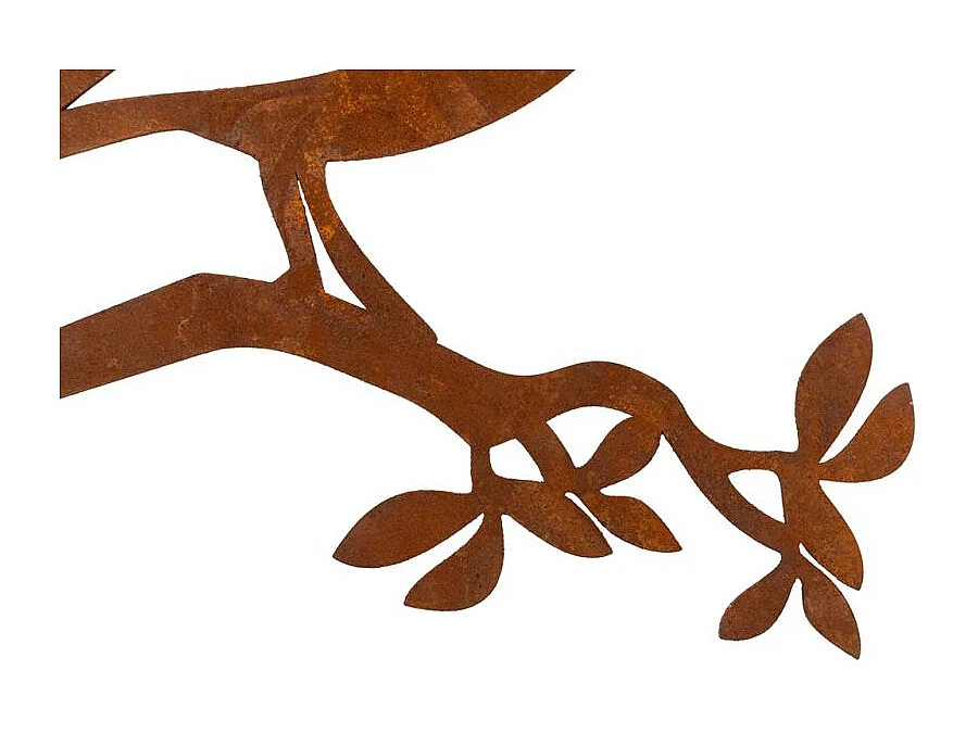 Décors de jardin en métal Oiseaux (lot de 2)