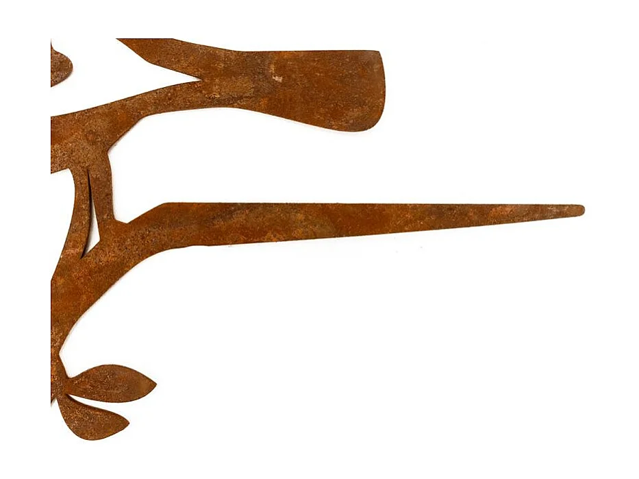 Décors de jardin en métal Oiseaux (lot de 2)