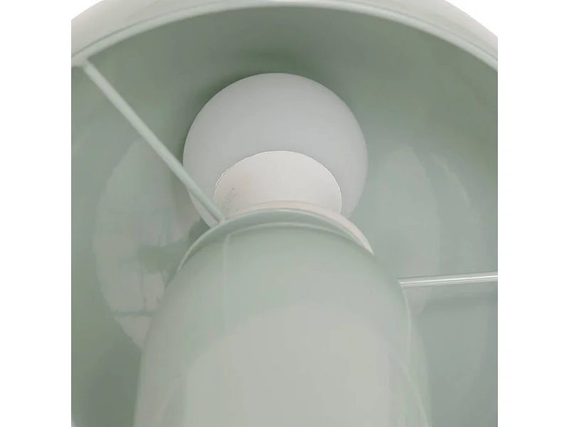 Lampe à Poser Champignon "Lito" 24cm Vert Céladon