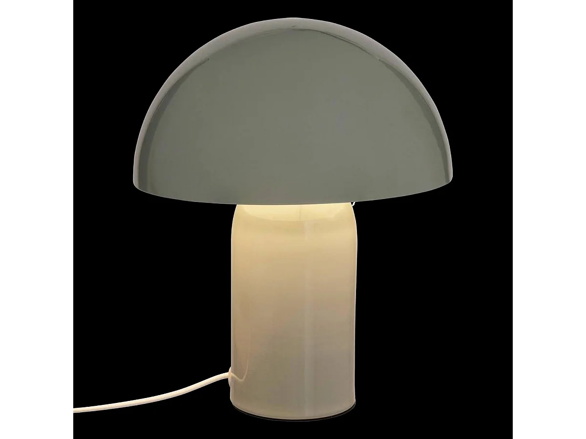 Lampe à Poser Champignon "Lito" 24cm Vert Céladon