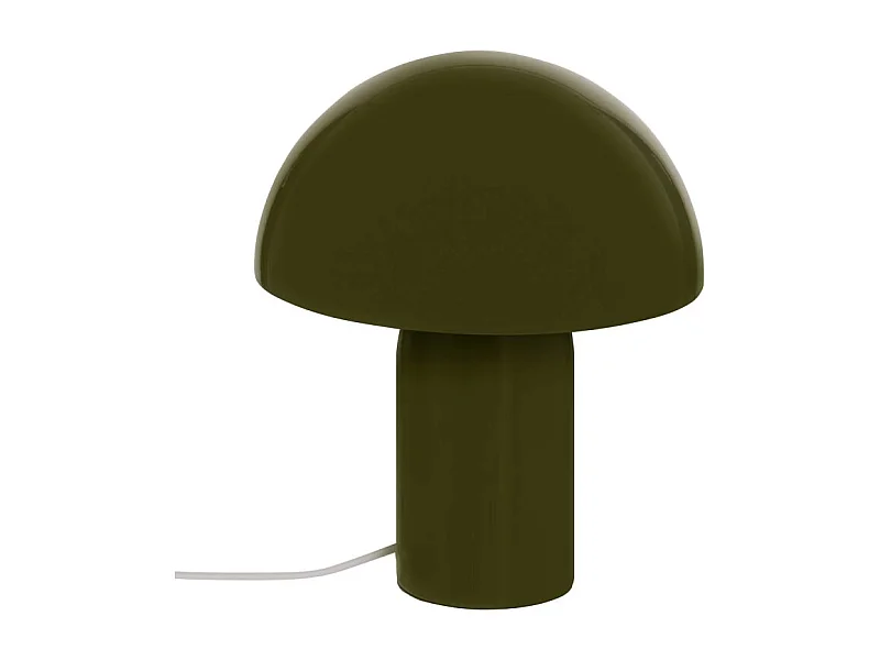 Lampe à Poser Champignon "Lito" 24cm Kaki