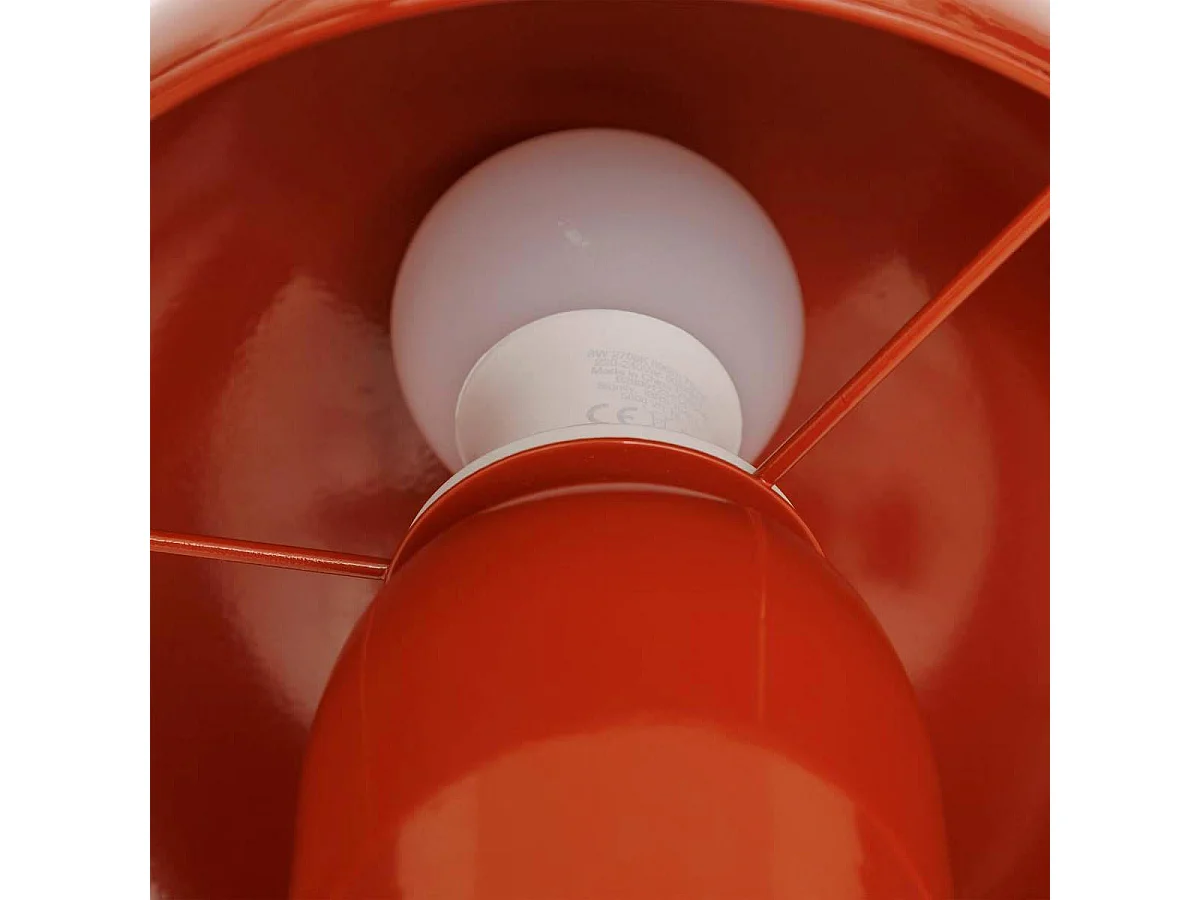 Lampe à Poser Champignon "Lito" 24cm Terracotta