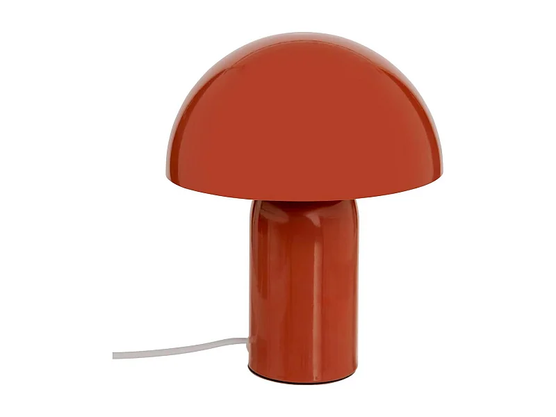 Lampe à Poser Champignon "Lito" 24cm Terracotta
