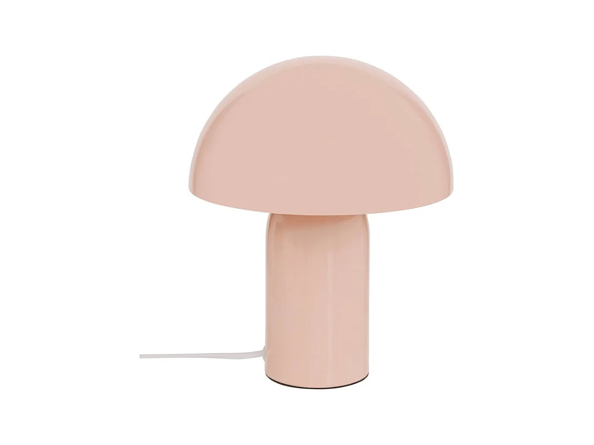 Lampe à Poser Champignon "Lito" 24cm Pêche