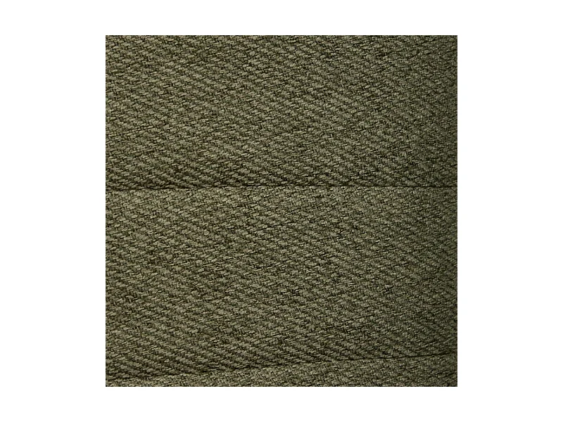 Fauteuil repas tissu vert cèdre Solea Atmosphera