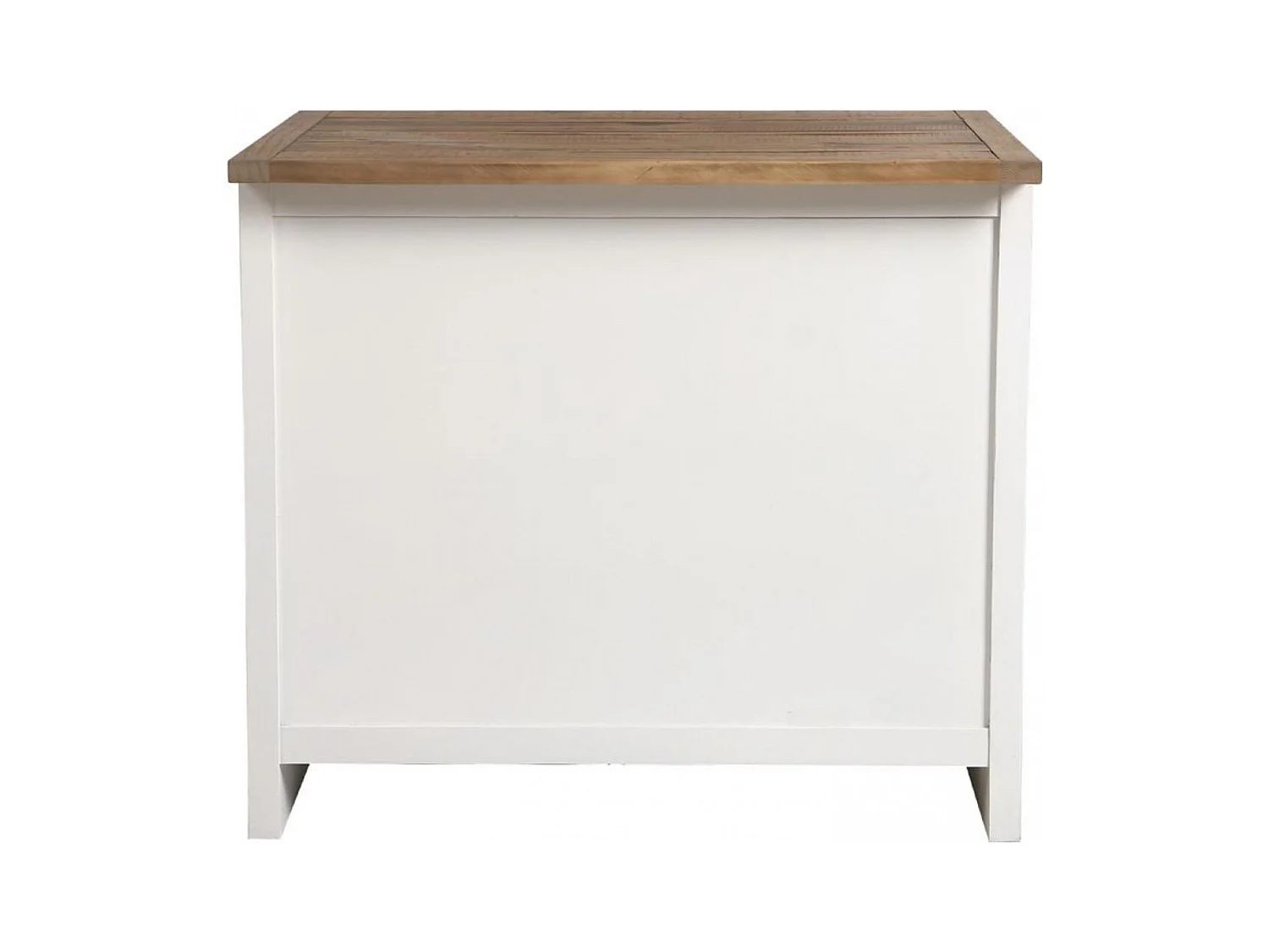 Casserolier 3 tiroirs Bois Blanc - Rivages Interior's