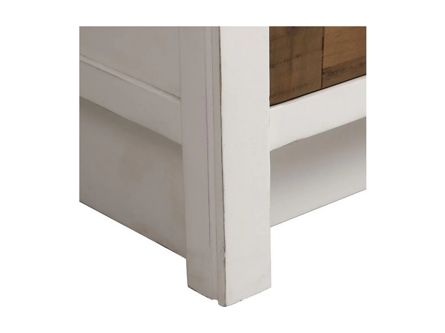 Casserolier 3 tiroirs Bois Blanc - Rivages Interior's