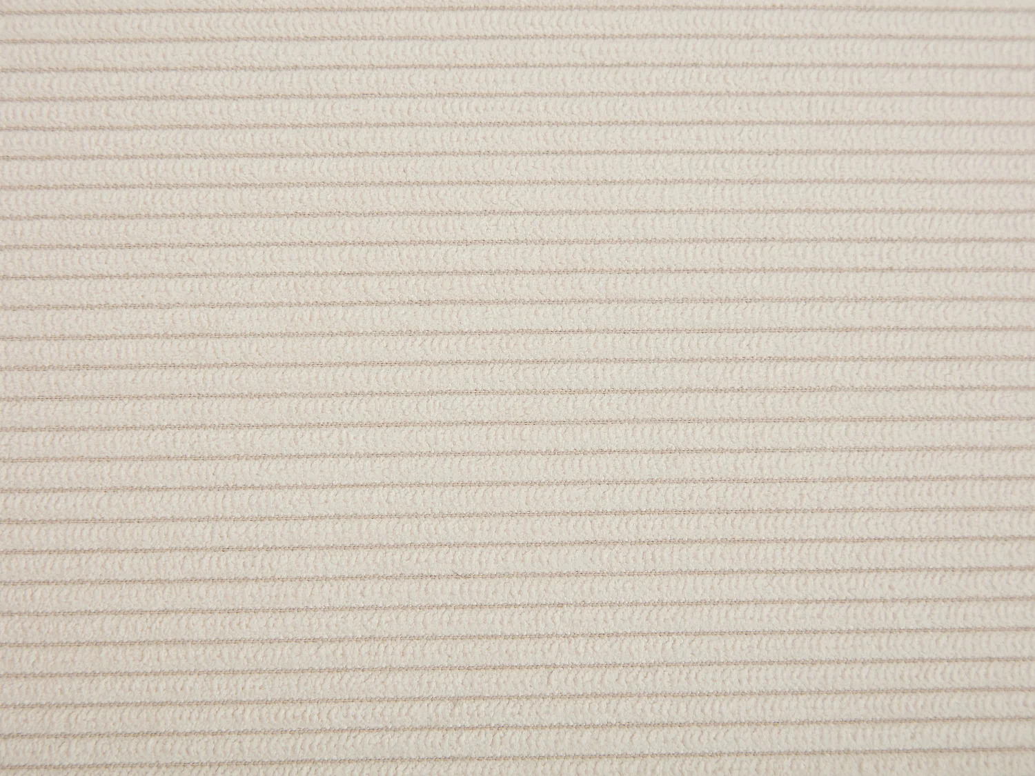 Canapé 4 places avec assise coulissante électrique en velours côtelé fines côtes beige PASTARO