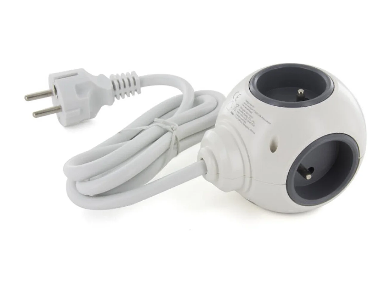 Multiprise PowerBall Extended 4x16A - USB - Chacon