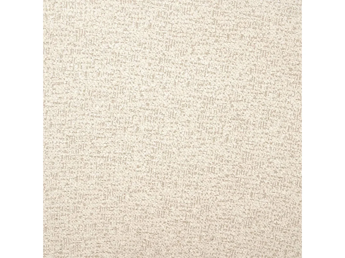 Fauteuil Pivotant Bouclette "Sileo" 73cm Beige