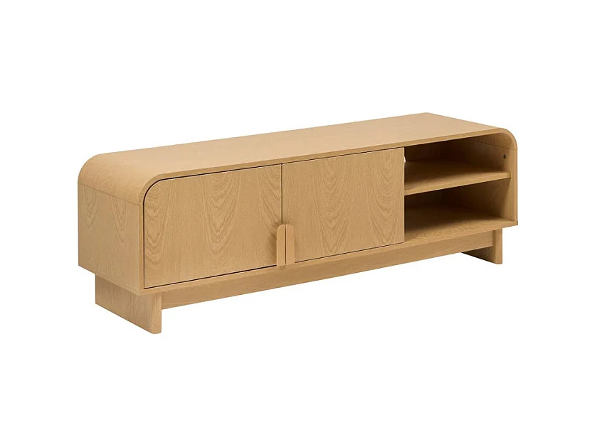 Meuble TV 2 Portes "Lee" 140cm Beige