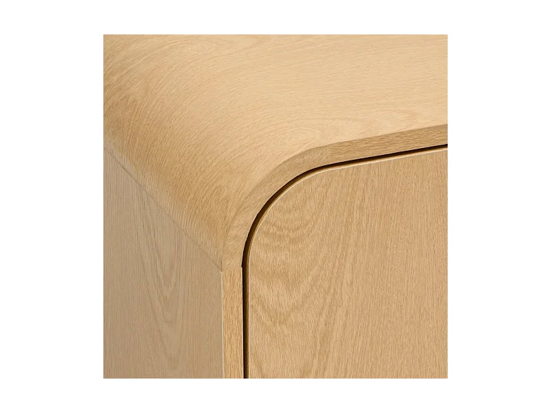 Meuble TV 2 Portes "Lee" 140cm Beige