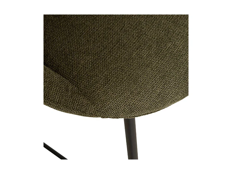 Lot de 2 Chaises de Bar "Amago" 101cm Vert Cèdre