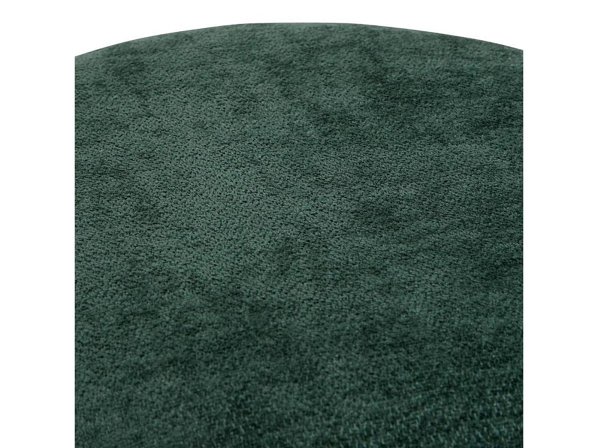 Pouf Design en Tissu "Jin" 38cm Vert Cèdre