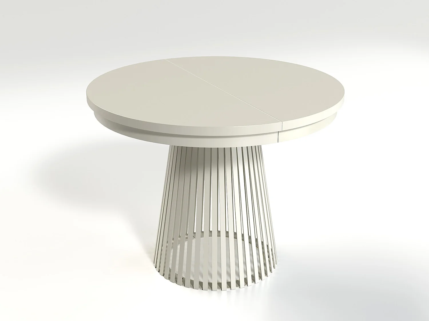 MINIO go for it, Table à rallonges GORI couleur chêne craft doré/cachemire