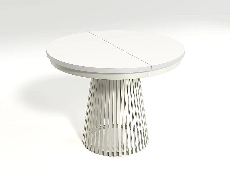 MINIO go for it, tavolo allungabile GORI in colore bianco alpino/cashmere