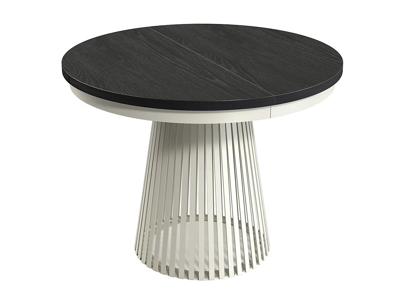 MINIO go for it, Ausziehbarer Tisch GORI schwarz Painflow/Kaschmir