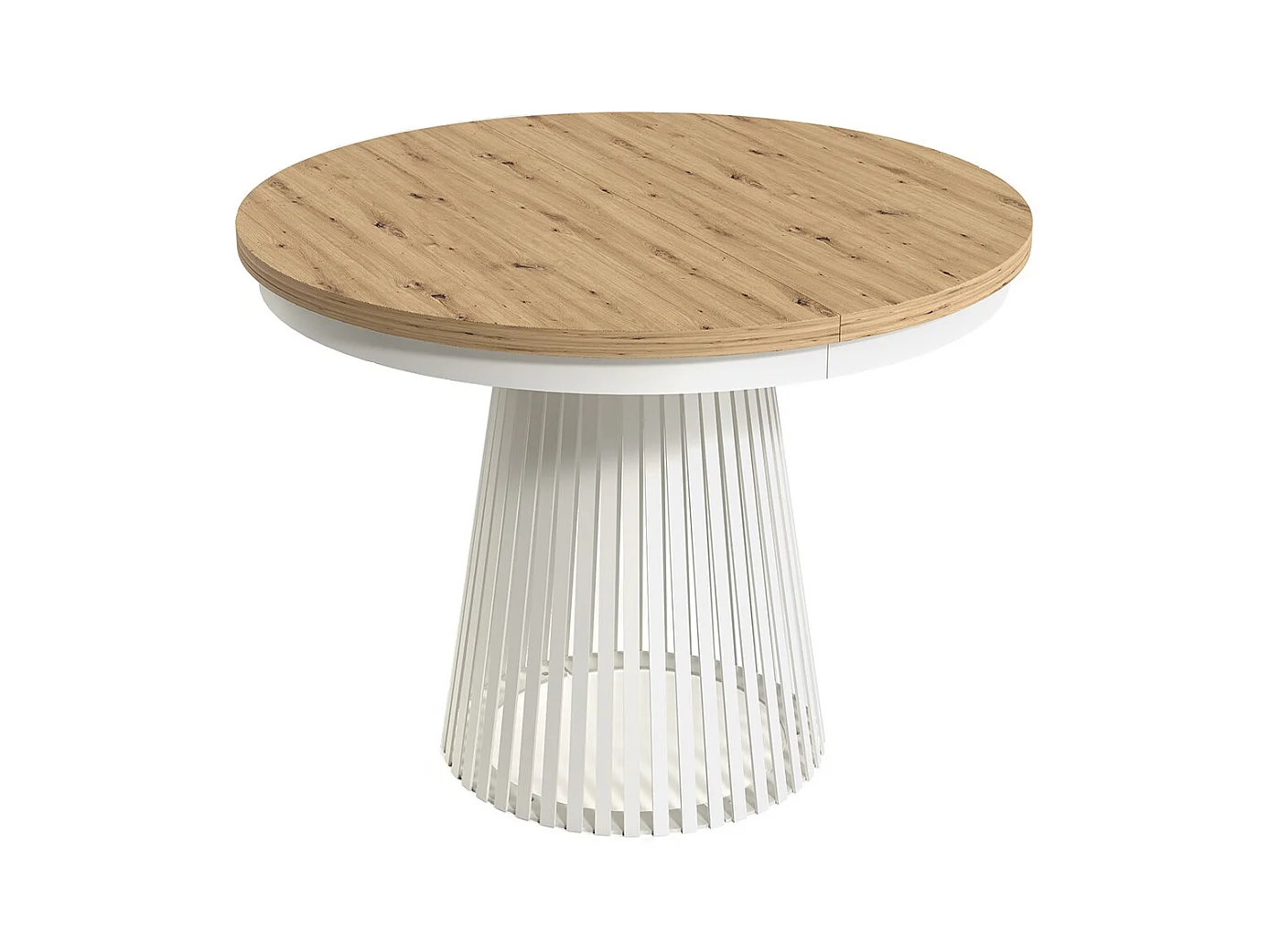 MINIO go for it, Stół rozkładany GORI w kolorze dąb artisan/biały