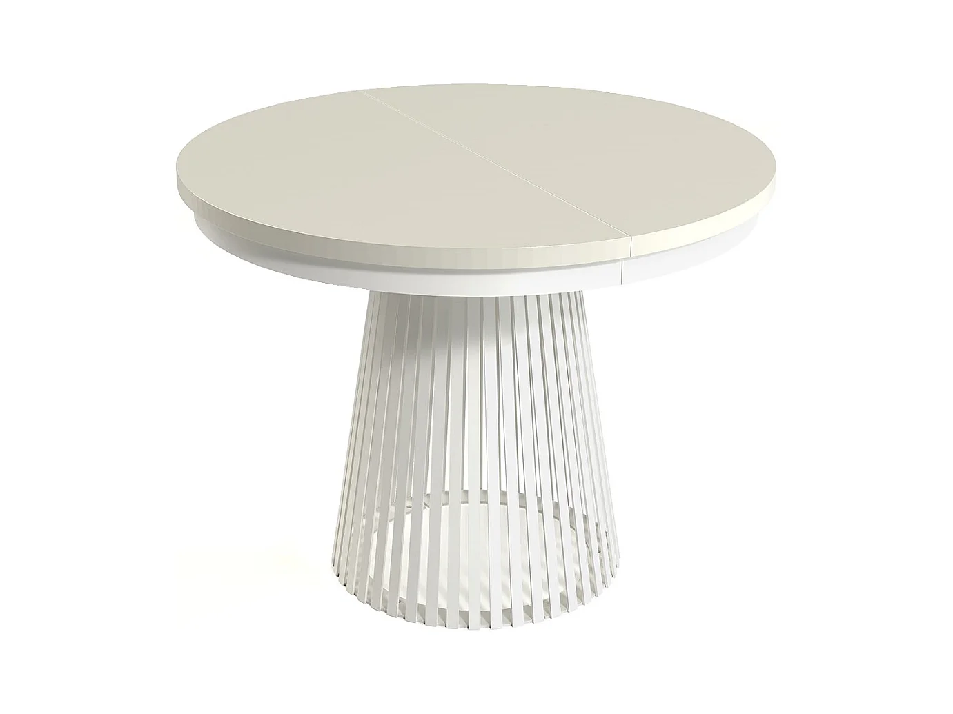 MINIO go for it, Stół rozkładany GORI w kolorze kaszmir /biały