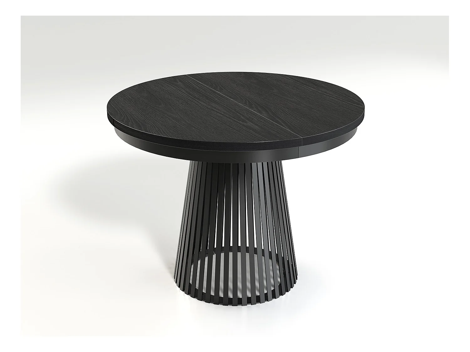 MINIO go for it, Ausziehbarer Tisch GORI in Schwarz Painflow/Schwarz