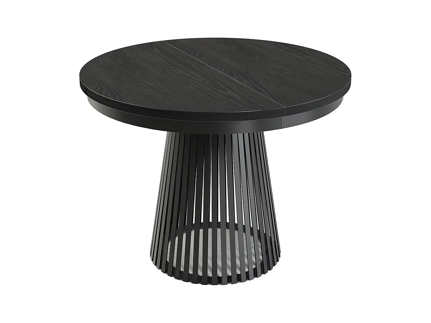 MINIO go for it, Ausziehbarer Tisch GORI in Schwarz Painflow/Schwarz