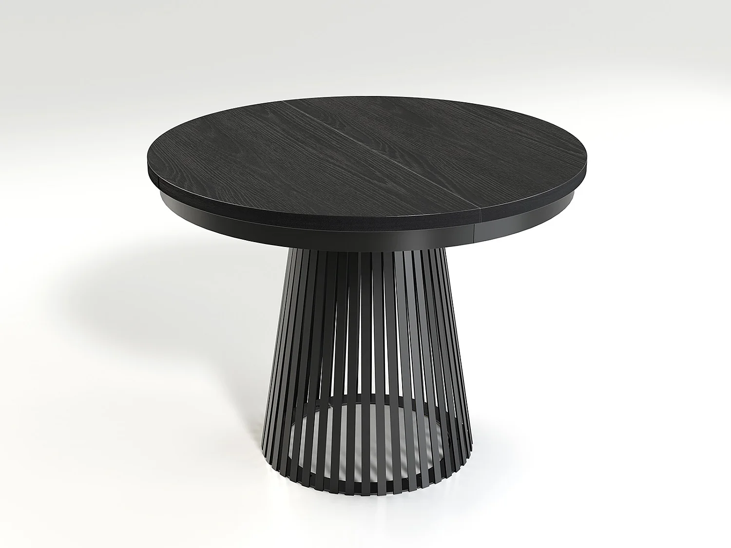 MINIO go for it, Ausziehbarer Tisch GORI in Schwarz Painflow/Schwarz