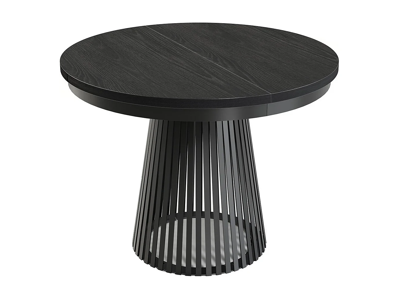 MINIO go for it, Ausziehbarer Tisch GORI in Schwarz Painflow/Schwarz