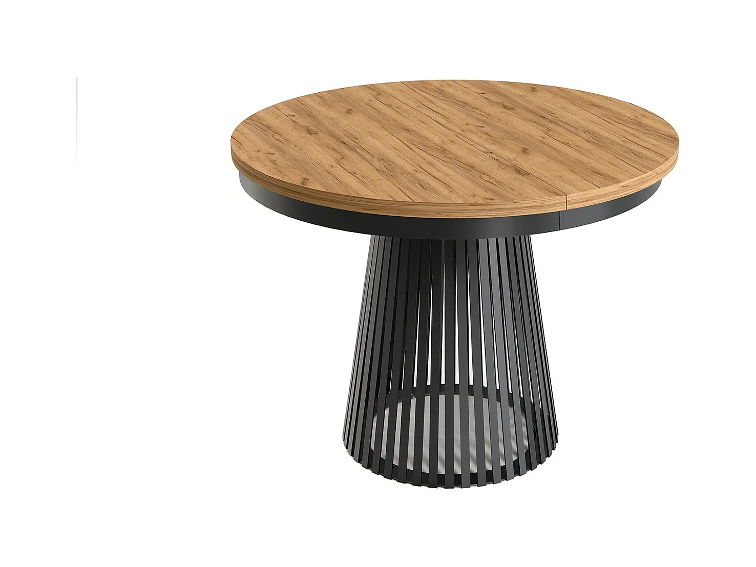 MINIO go for it, Ausziehbarer Tisch GORI in Eiche Craft Gold/Schwarz