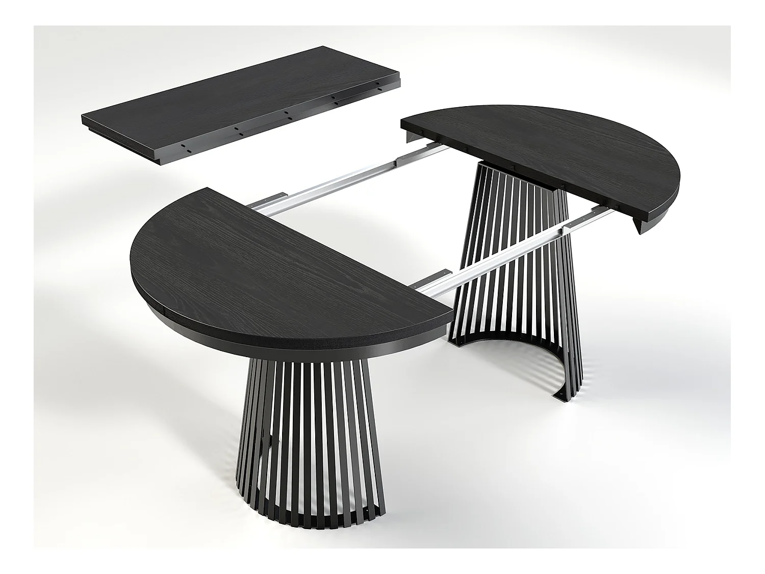 MINIO go for it, Ausziehbarer Tisch GORI in Eiche Craft Gold/Schwarz