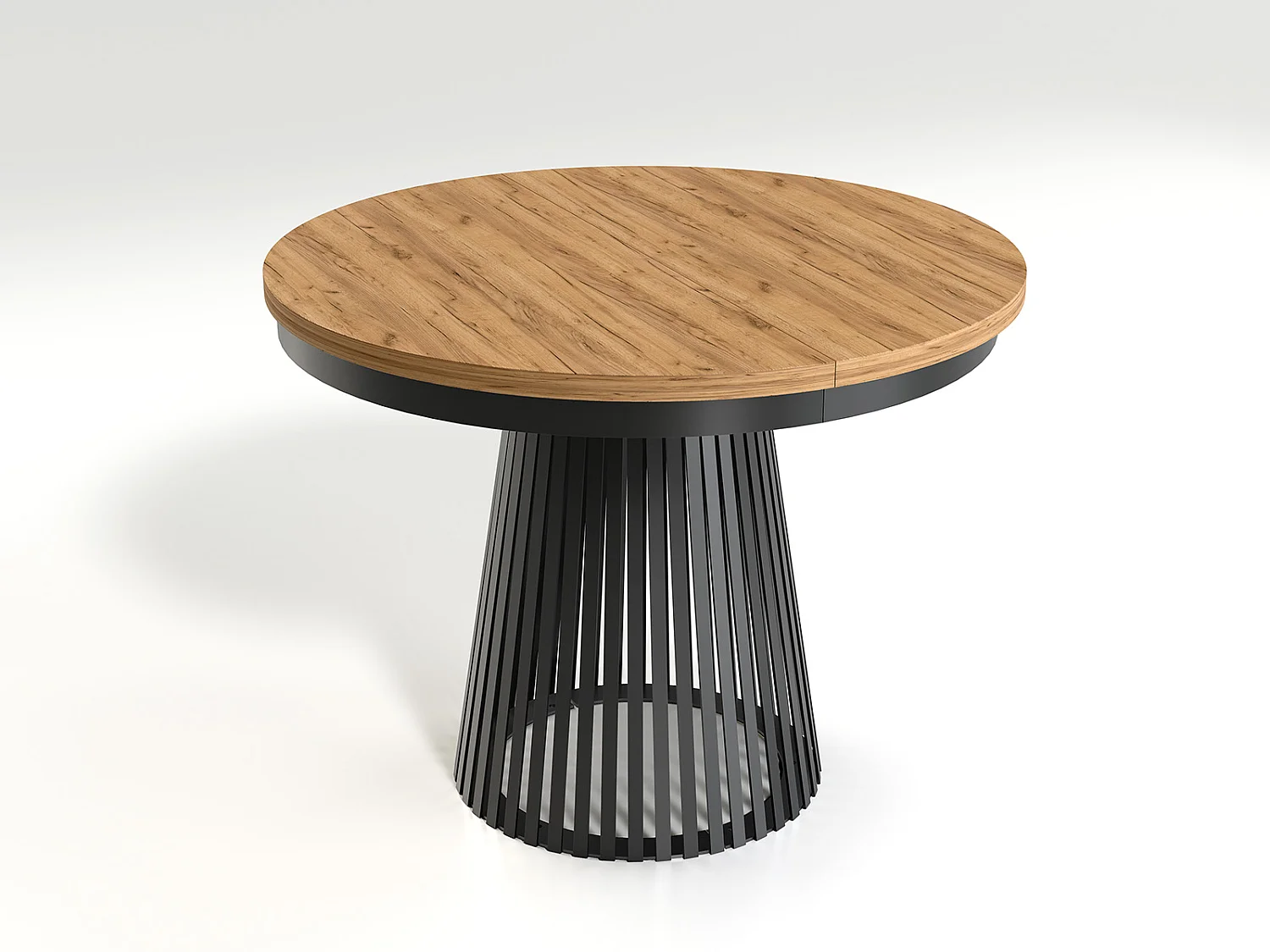 MINIO go for it, Ausziehbarer Tisch GORI in Eiche Craft Gold/Schwarz