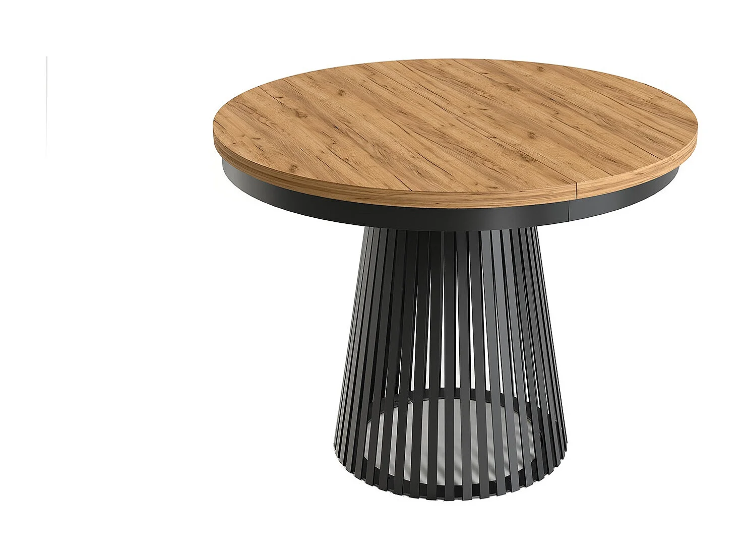 MINIO go for it, Ausziehbarer Tisch GORI in Eiche Craft Gold/Schwarz