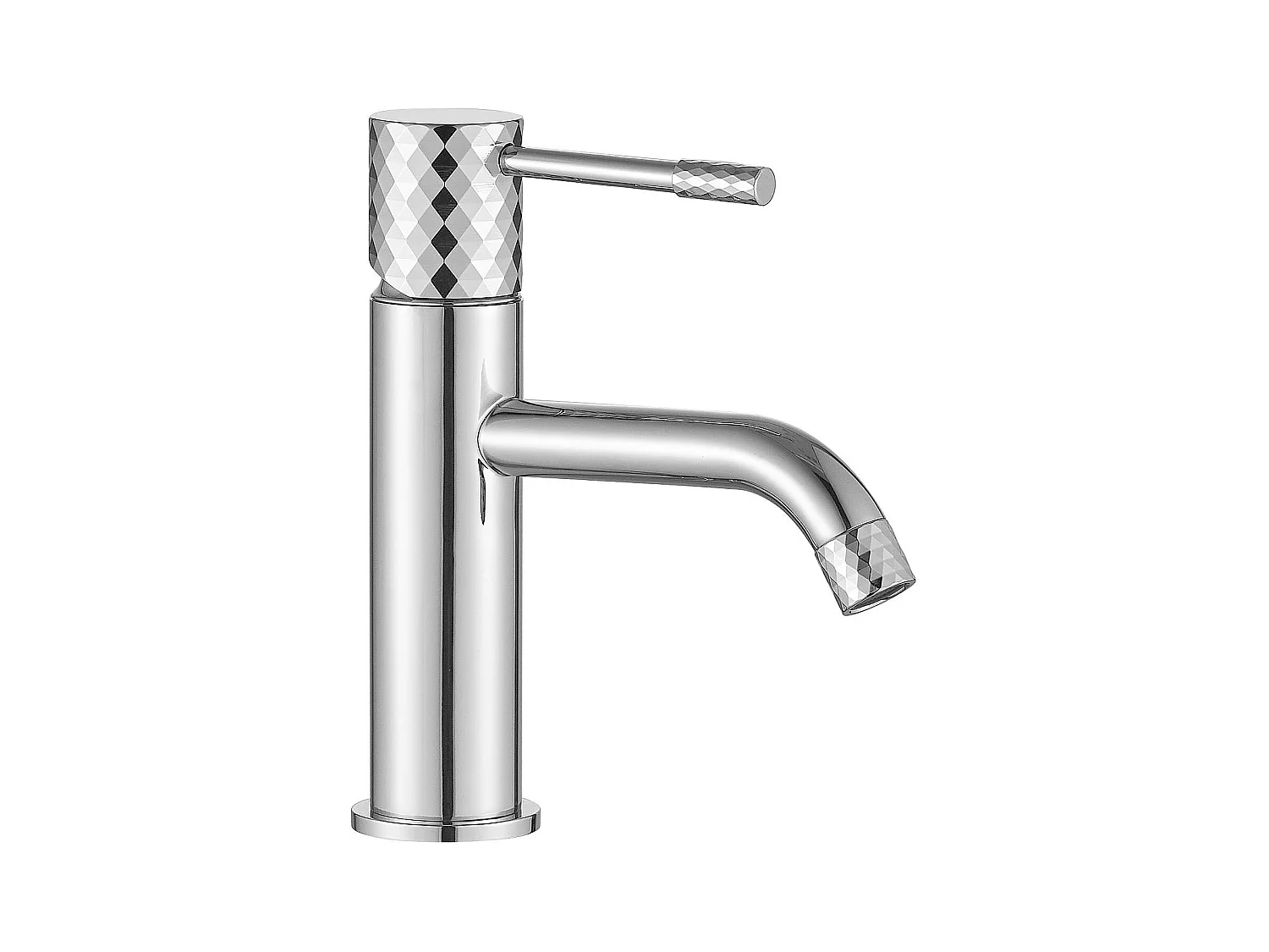 Robinet De Lavabo Rea Lungo Diamond Low Chrome